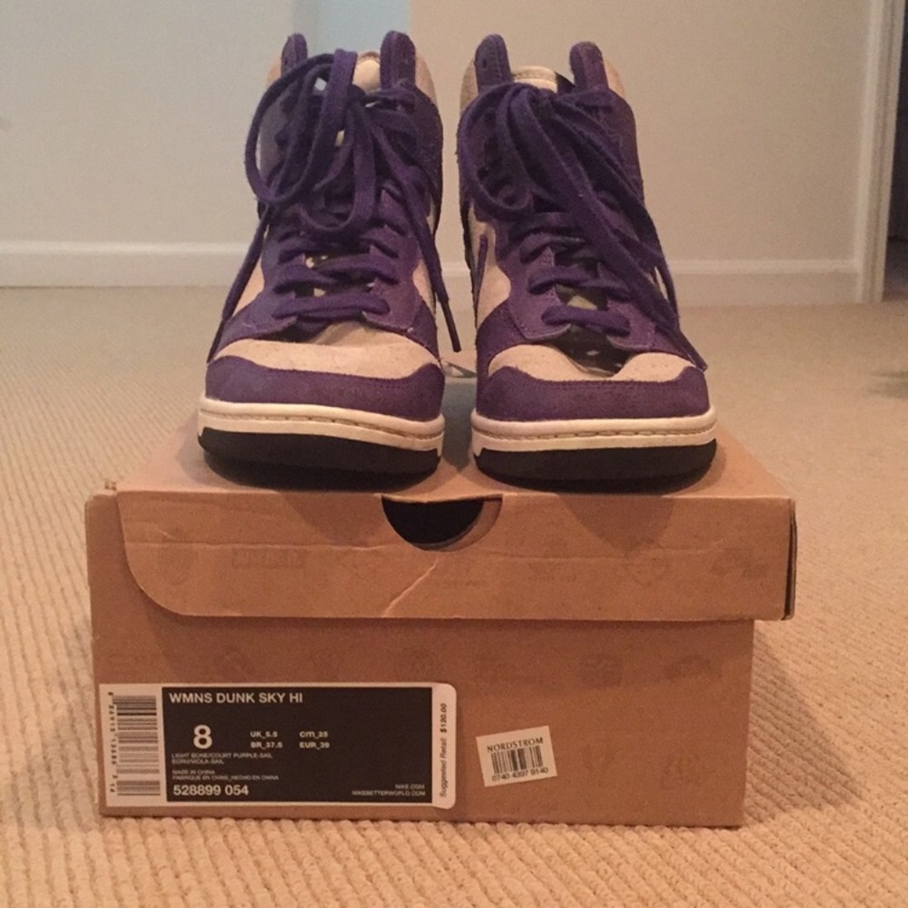 Nike dunk sky hightops